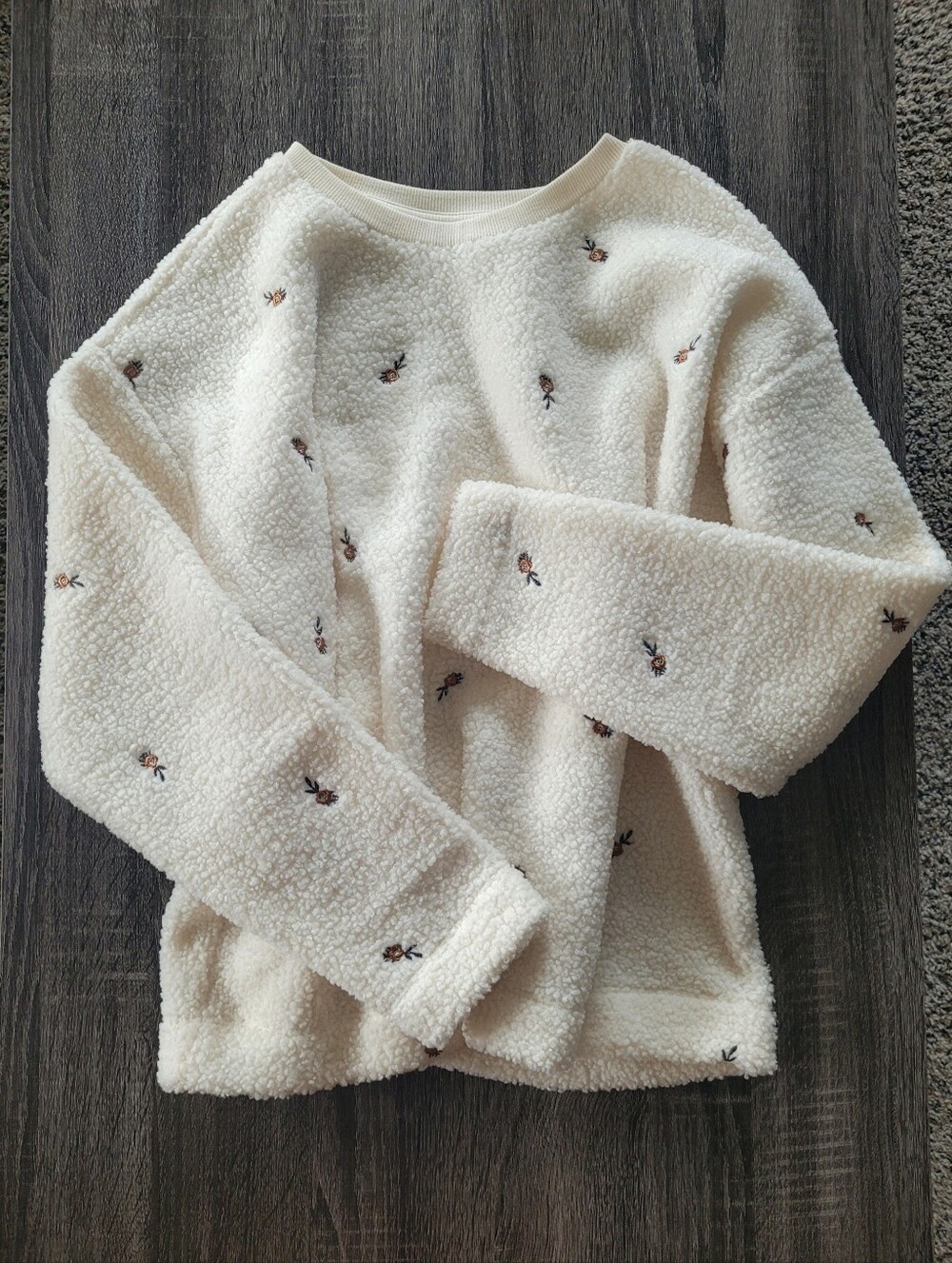 LOFT Sherpa Cozy Sweatshirt